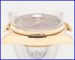 1982 Rolex 18k Gold Ref. 18038 Day-Date with Wood Dial & Excellent Case