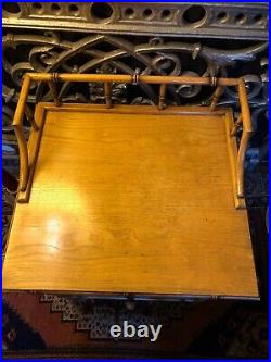 Affordable Smart Harrods Vintage Faux Bamboo Under Tier Side Table With 2 Drawer