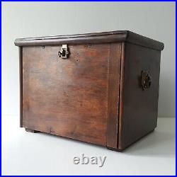 Antique Brooks Saddle Cycle Factory Metamorphic Engineers Tool Chest Cycling