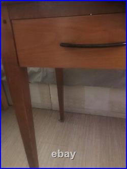 Antique Desk, Vintage Table with drawers. Solid wood