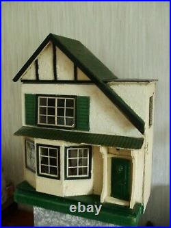 Antique Doll House Triang LINES Bros 1925/1930 for tlc PLUS FURNITURE