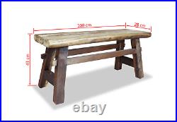 Antique Indoor Seating Bench Rustic Wooden Benches Reclaimed Wood Vintage Retro
