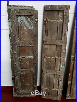 Antique Old Vintage Primitive Rustic Barn Doors Panels Shutters Farmhouse Style
