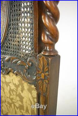 Antique Room Divider, Privacy Screen, Vintage Partition, England 1890, B999