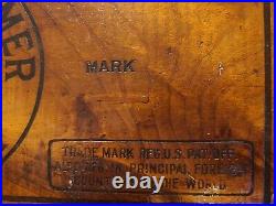 Antique Vintage Arm & Hammer Soda 60 LBS Wooden Box Crate NEW YORK, N. Y. USA