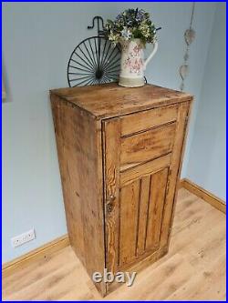 Antique Vintage Cupboard Linen Larder Housekeepers Storage Cabinet Oak or Pine