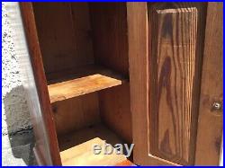 Antique Vintage Edwardian Pot Cupboard Bedside Table Storage Unit Solid Wood