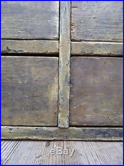 Antique Vintage Spice Apothecary Bank Of Drawers Chest Rustic Industrial