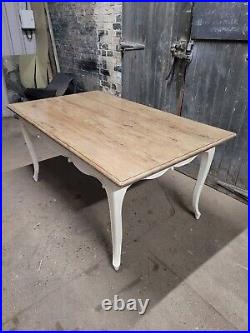 Antique Vintage Style French Rustic Country Farmhouse Dining Table