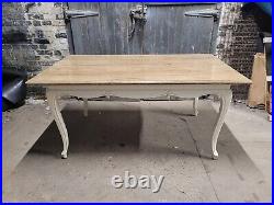 Antique Vintage Style French Rustic Country Farmhouse Dining Table