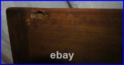 Antique Vintage Wood Cash Till Box Drawer. Copper & Brass Fittings. No Key