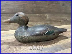 Antique Vintage Wood Duck Decoy MASON Mallard Hen - Standard