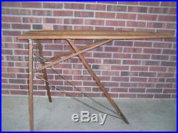 Antique Vintage Wooden Ironing Board