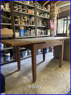 Antique extending dining table 4/6 Seater