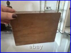 Box Wood With Inlay Box Luxury Style Napoleon III 24x 21 H 10 CM Vintage