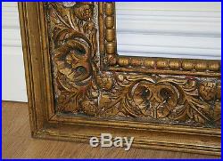 Carved Vintage Shabby Chic Gilt Wood Mirror Picture Painting Frame 4ft x 5ft