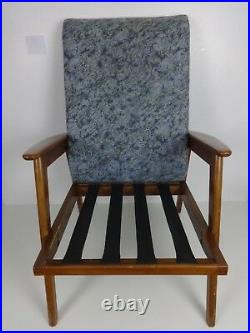 Centa Armchair Mid Century Modern Danish Design Teak Wood Vintage Chair 1960's