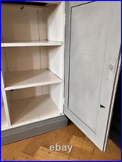 Cupboard Sideboard Cabinet Old Antique Vintage Storage Unit Grey