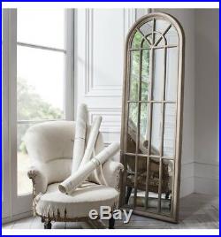 Curtis Large Long Arched Shabby Chic Vintage Wall Floor Window Mirror 178 x 61cm
