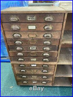 DRAWERS for Vintage Haberdashery Cabinet / Counter