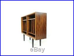 Danish Mid Century Hundevad Rosewood Bookcase Vintage Shelving Unit 1960s 70s