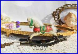 Decorative Collectibles Vintage Antique Horse Rare Old Wood Home Germany 1970