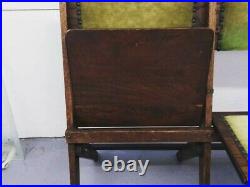 Edwardian Theatre seats, Antique bench, Vintage, decorative, Interiors, Retro