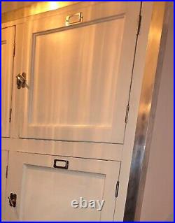Exceptional Antique Vintage 11 Door Storage Cabinet