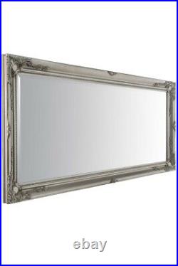 Extra Large Wall Mirror Silver Antique Vintage Full Length 5Ft7x2Ft7 170 x 79cm