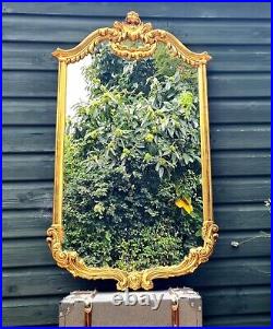 Fantastic Vintage 19th Century Style Guilt Decorative Mirror -delivery Available