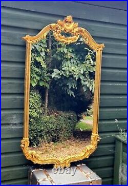 Fantastic Vintage 19th Century Style Guilt Decorative Mirror -delivery Available