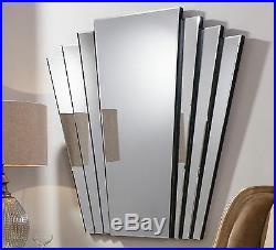 Gatsby Extra Large Vintage Art Deco Style Retro Overmantle Wall Mirror 39 x 39