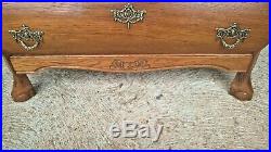 Gorgeous Bijou French Vintage Oak Chest Of Drawers / French Oak Bedside Chest