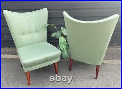 Great Looking Pair Of Vintage Cocktail Chairs