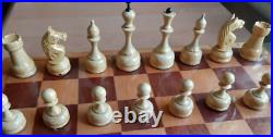 Huge 1960s USSR Soviet Chess Vintage Tournament Antique Wood Old 20 x 20