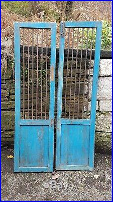 Industrial Vintage Antique Window Wooden Shutters Doors Wardrobe Reclaimed door