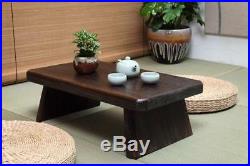 Japanese Antique Tea Table Rectangle 6035cm Wood Traditional Asian Furniture