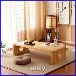 Japanese Vintage Indoor wood Furniture Asian Style Coffee Tea Living Room Low