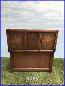 Large Antique Wood Trunk Storage Blanket Box Vintage Age Unknown With lid