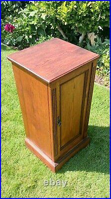 Lovely Antique / Vintage Bedside Cabinet / Cupboard / Plant Stand