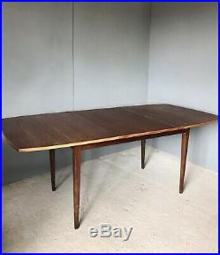 Lovely Vintage Retro Compact Teak Mid Century Extending Dining Table Seats 4-6