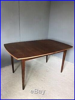 Lovely Vintage Retro Compact Teak Mid Century Extending Dining Table Seats 4-6