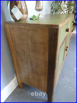Lovely Vintage Wood Wooden 1950's Cupboard Cabinet Sideboard Drawers
