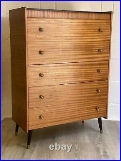 Midcentury Chest of Drawers Tall Boy Vintage (delivery available)