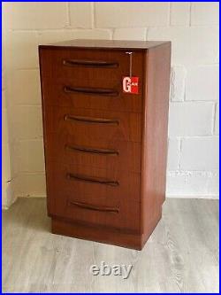 Midcentury G Plan Chest of Drawers Fresco Vintage Tall Boy (delivery available)