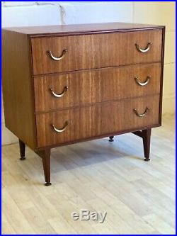 Midcentury Vintage Chest of Drawers Teak Meredew (delivery avail)