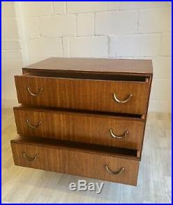 Midcentury Vintage Chest of Drawers Teak Meredew (delivery avail)