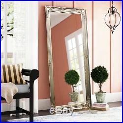 Modern Vintage French Style Length Floor Wall Shabby Chic Decor Mirror Antique