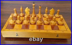 New USSR 1960s Rare Soviet Chess Vintage Tournament Antique Wood Old