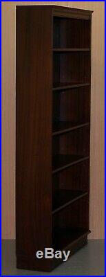 Pair Of Vintage Solid Mahogany Beresford & Hicks Library Bookcases Adjustable